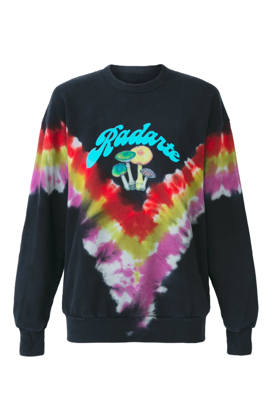 Best Tie Dye Mushroom Print Radarte Sweatshirt Sweatshirts