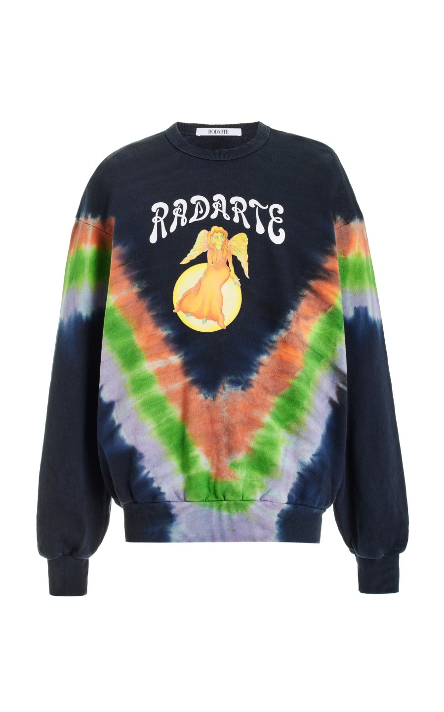 Online Tie Dye Fairy Print Radarte Sweatshirt Sweatshirts