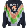 Clearance Tie Dye Mushroom Print Radarte Sweatshirt Sweatshirts