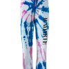 Wholesale Radarte Tie Dye Logo Sweatpant Tie-Dye