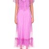 New Orchid Purple Floral Lace Dress Dresses