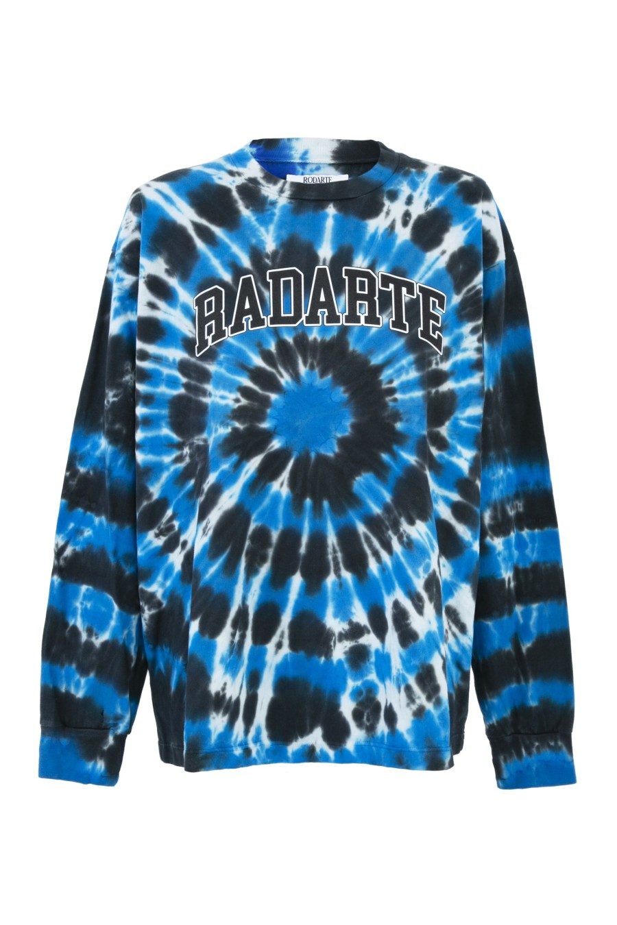 Clearance Long Sleeve Tie Dye Radarte Oversize Shirt Tie-Dye