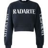 Clearance Radarte Cropped Sweatshirt Sweatshirts