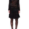 Online Black Loose Hand Knit Dress Knitwear