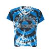 Online Radarte Logo Tie Dye T-Shirt With Rhinestone Detail T-Shirts