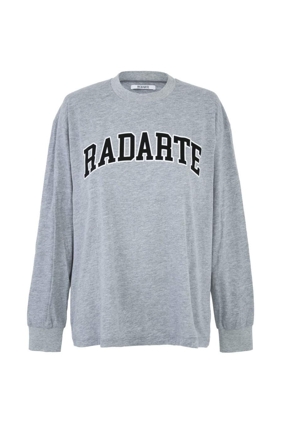 Online Long Sleeve Radarte Collegiate Logo Oversize Shirt T-Shirts