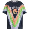 Wholesale Tie Dye Mushroom Print Radarte T-Shirt Tie-Dye