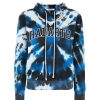 Hot Radarte Tie Dye Hoodie With Rhinestone Necklace Tie-Dye