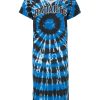 Best Tie Dye Radarte T-Shirt Dress With Rhinestone Detail Tie-Dye