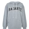 Hot Radarte Collegiate Logo Hoodie Sweatshirts