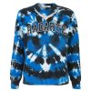 Wholesale Radarte Tie Dye Sweatshirt With Rhinestone Necklace Sweatshirts