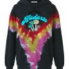 Online Tie Dye Mushroom Print Radarte Hoodie Tie-Dye